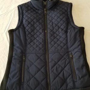 Puffer Vest, Quilted, Andrew Marc, Navy, Size M